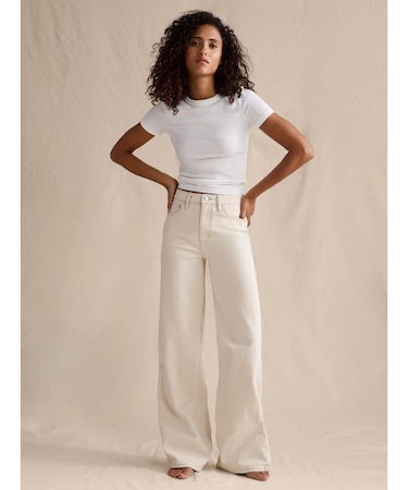 アイコン クラシック ワイドレッグジーンズ