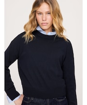 メリノ クルーネックセーター