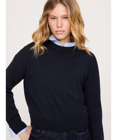 メリノ クルーネックセーター