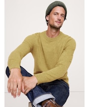 カシミヤ クルーネックセーター