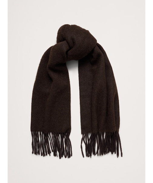 ブラッシュド アルパカウールブレンド スカーフ