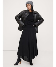 ドレープ ジョーゼット マキシスカート