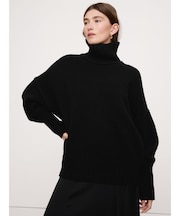 イタリアン メリノブレンド タートルネックセーター