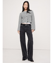 カーリー メリノブレンド カーディガン