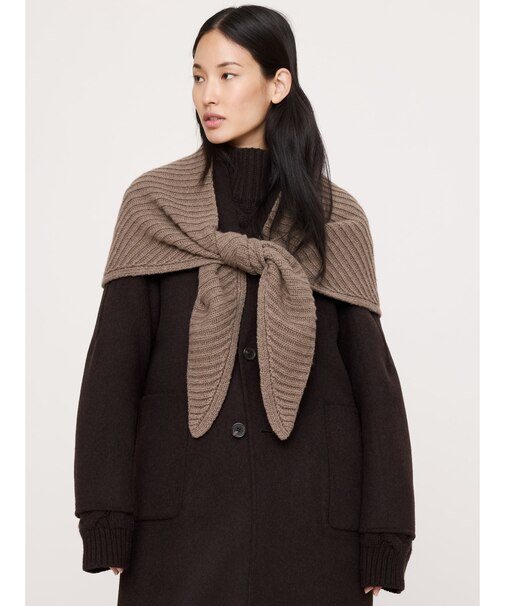 メリノコットン トライアングル スカーフ