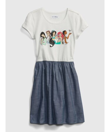 Gapkids | Disney Princess グラフィック ミックスメディアワンピース