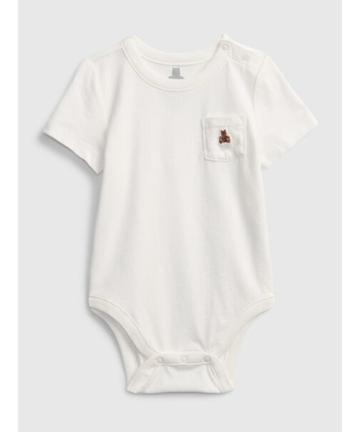 オーガニック ミックスマッチ ボディシャツ (ベビー)