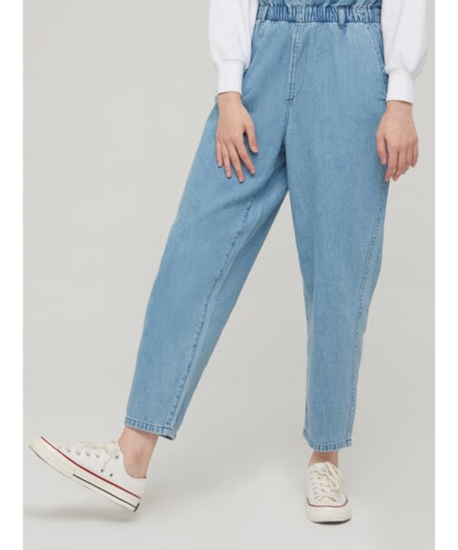 ハイライズ ペーパーバッグジーンズ