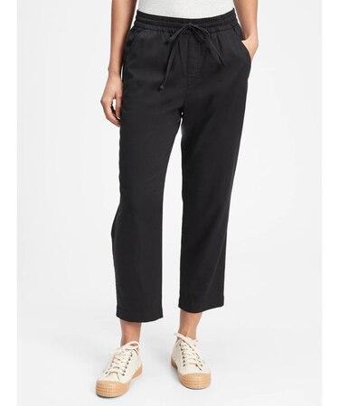 イージー ストレート プルオン パンツ