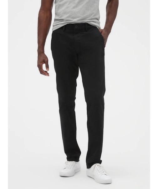 Gapflex エッセンシャル カーキ スリムフィット チノパンツ