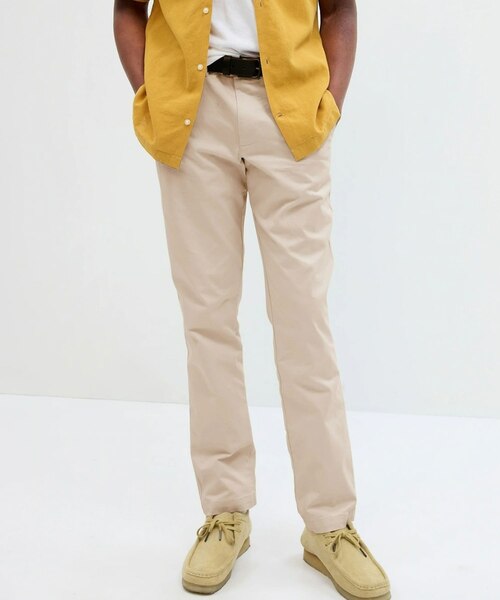 Gapflex エッセンシャル カーキ スリムフィット チノパンツ｜ギャップ
