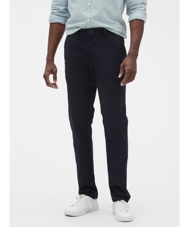 Gapflex エッセンシャル カーキ スリムフィット チノパンツ