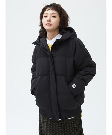 スポーティ ショート ダウンジャケット