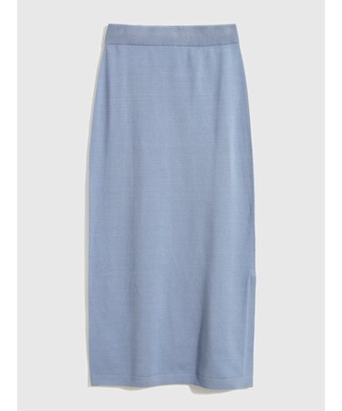 マキシ ニットスカート