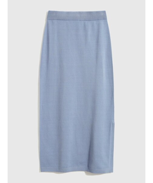 マキシ ニットスカート