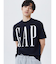 ウォッシュド ロー ジャージ GAPロゴ イージーTシャツ