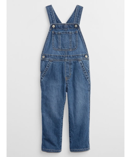 Babygap ウォッシュウェル デニム オーバーオール