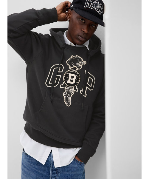 Gap Icons × The Brooklyn Circus Gapロゴ パーカー(メンズ・ユニセックス)｜ギャップ の通販｜&mall（アンドモール）三井ショッピングパーク公式通販