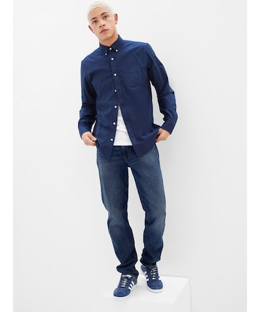 Gapflex ウォッシュウェル ストレートジーンズ