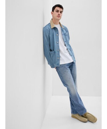 ウォッシュウェル ブーツカットデニム