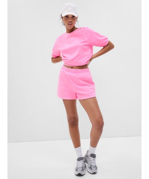 半袖スウェットシャツ