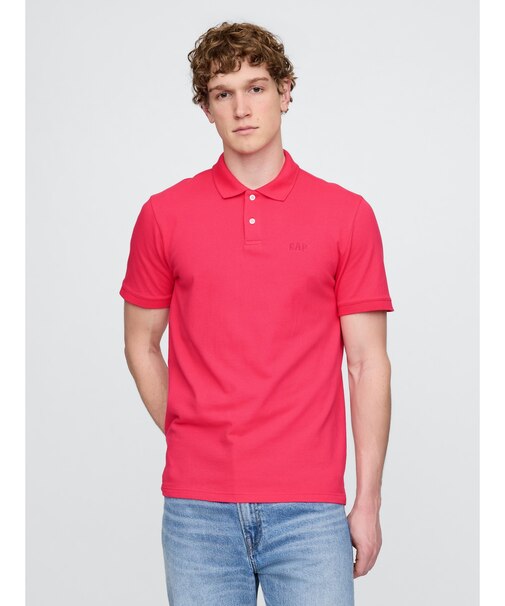 GAPロゴ ポロシャツ(ユニセックス)