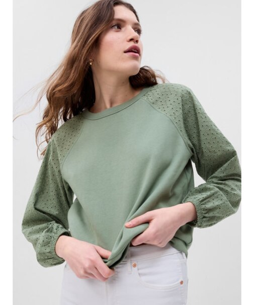 ヴィンテージソフト アイレット スウェット・トレーナー