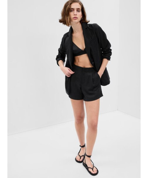 ドレッシーテンセル ショートパンツ