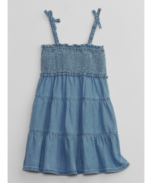 babyGap ウォッシュウェル ティアード デニムワンピース