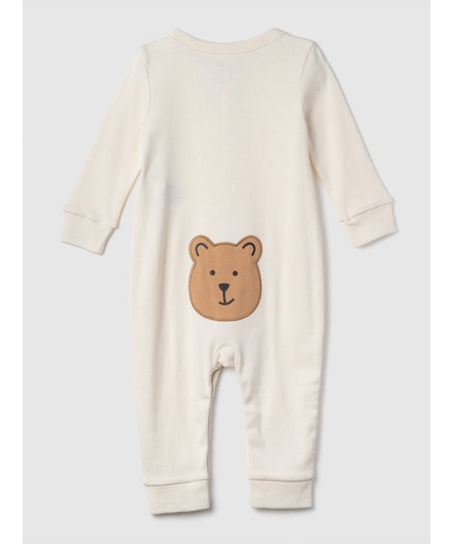 デニム くまさん GAPロゴ ボディオール (ベビー)｜ギャップの通販