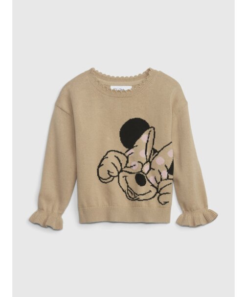 babyGap ディズニー ミニーマウス ラッフルフリル セーター