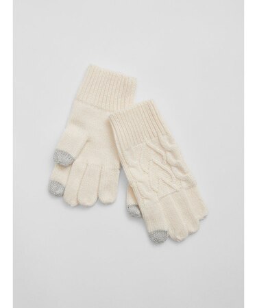 ケーブルニット グローブ (キッズ)