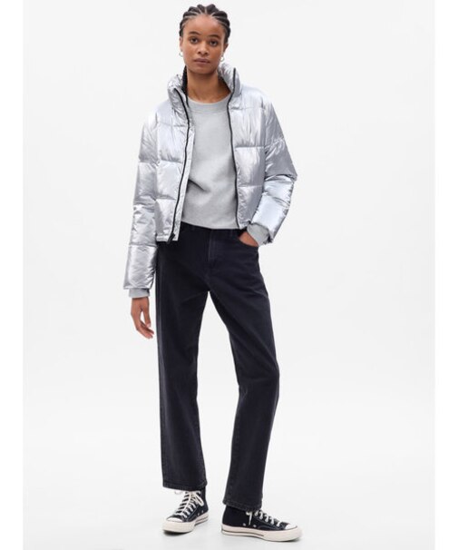 ビッグ パフ クロップドジャケット