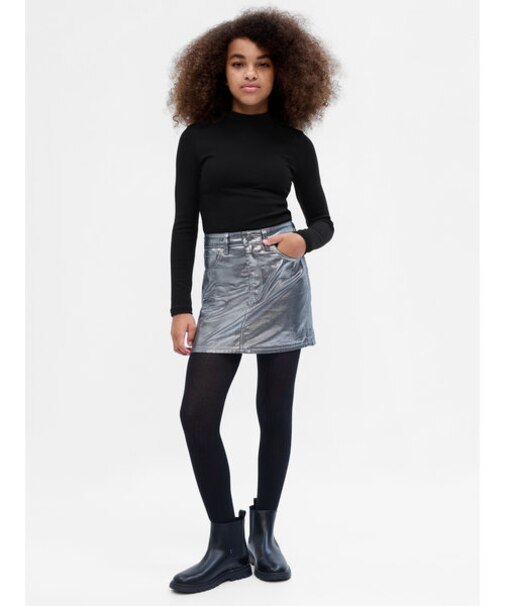 モックネック Tシャツ (キッズ)