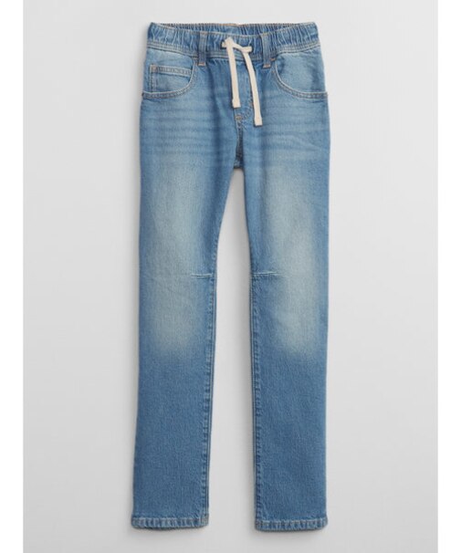 ウォッシュウェル スリム プルオンデニム (キッズ)