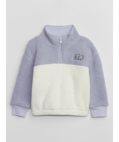 babyGap GAPロゴ 1/4 ジップアップ スウェット・トレーナー