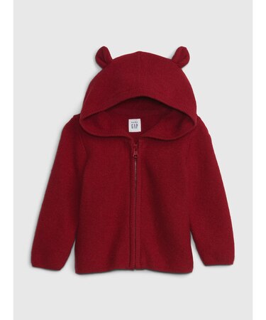 CashSoft カシミヤタッチ ジップアップセーター (ベビー)