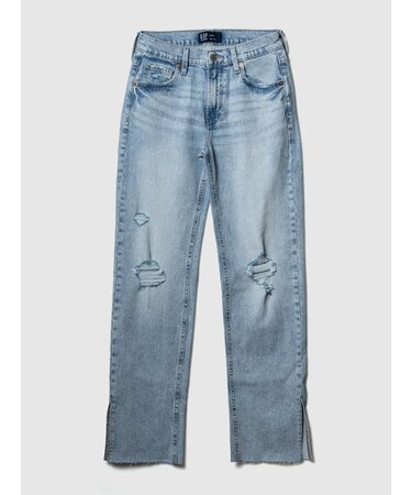 ミッドライズ 90S ダメージルーズデニム