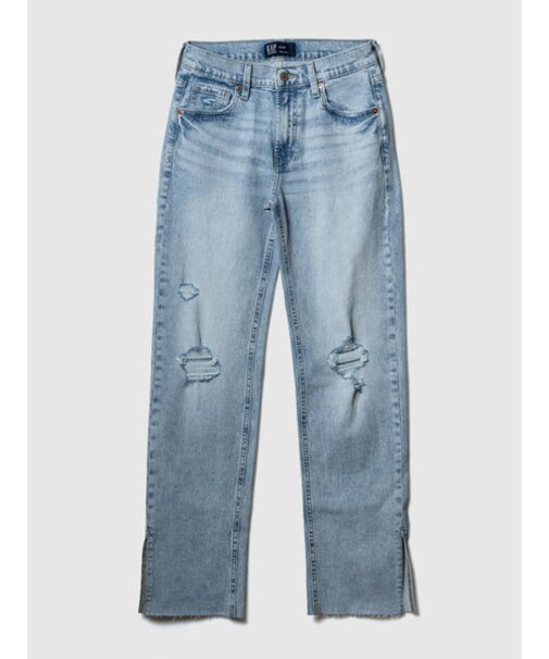 ミッドライズ 90S ダメージルーズデニム