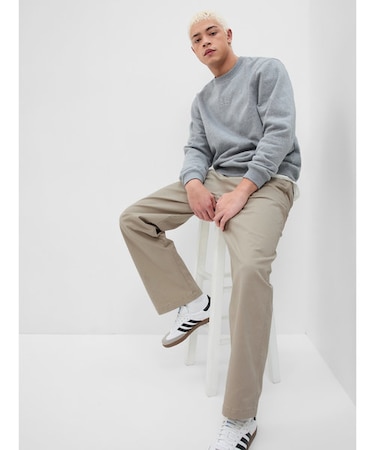 '90s ルーズフィット カーキパンツ