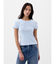 リブ GAPロゴTシャツ