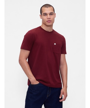 オーガニックコットン ポケット Tシャツ(ユニセックス)