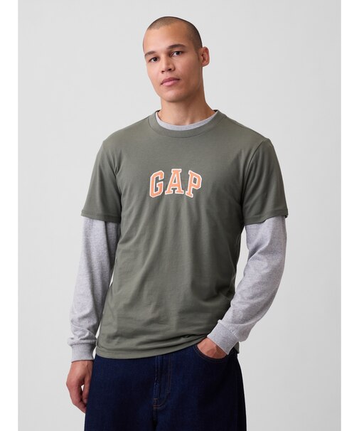 GapアーチロゴTシャツ(ユニセックス)