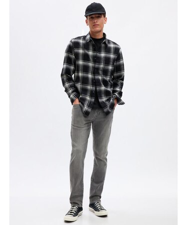 ウォッシュウェル ソフトスリムデニム