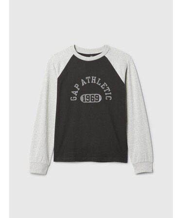 GAP ATHLETICロゴ ラグランTシャツ (キッズ)