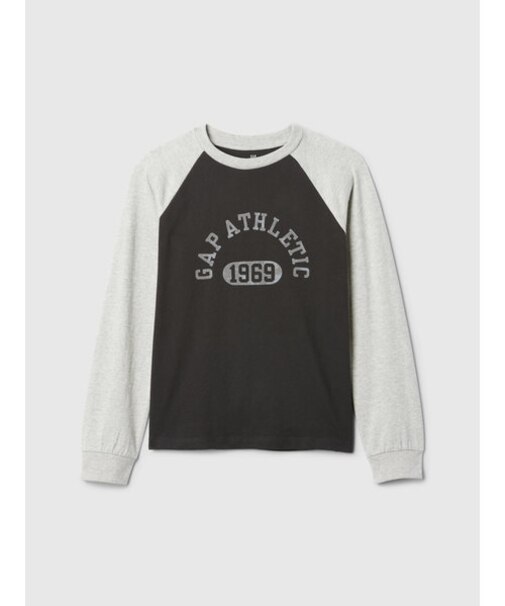 GAP ATHLETICロゴ ラグランTシャツ (キッズ)