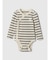 クロスオーバー リブ ボディスーツ (ベビー)