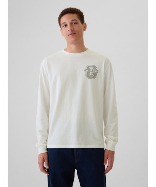 Gap Athleticロゴ グラフィック Tシャツ(ユニセックス)