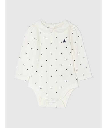 丸襟 ボディスーツ (ベビー)
