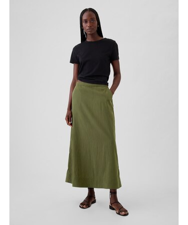 Aライン マキシスカート